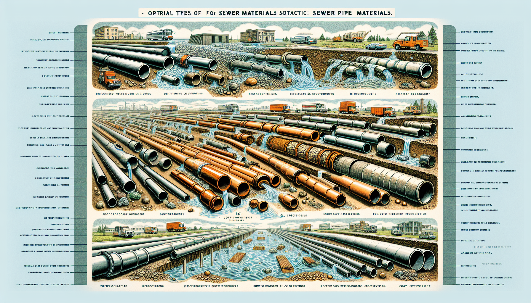 Selecting the Optimal Sewer Pipe Materials for Spokane, WA’s Infrastructure