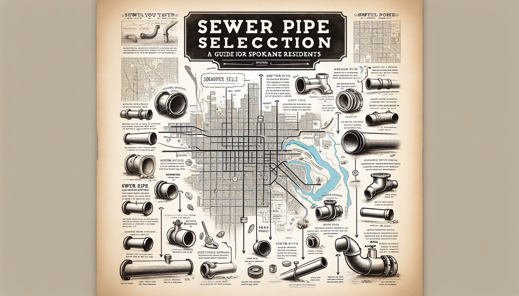 Choose the right sewer pipe for Spokane homes with our expert guide on materials