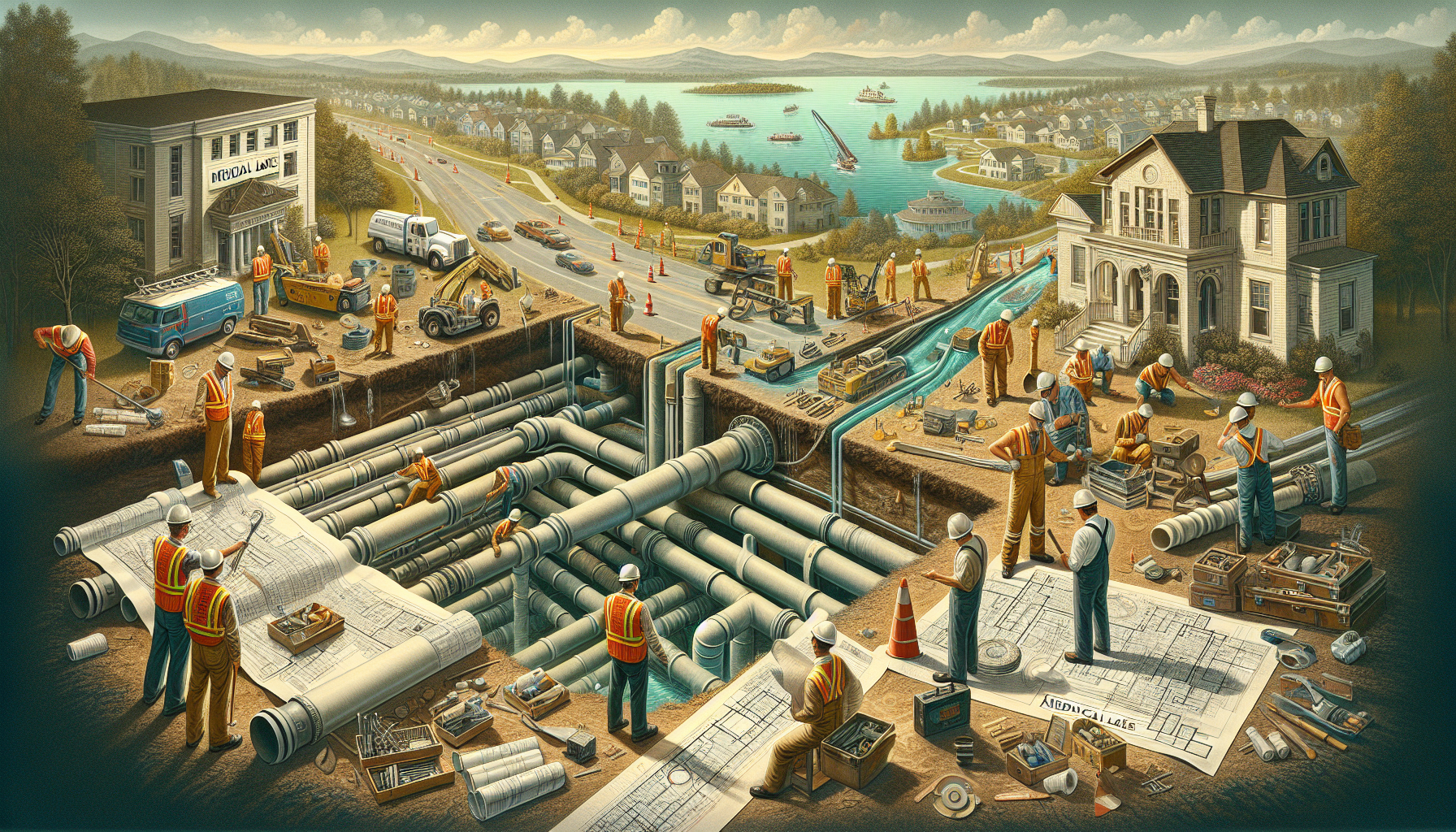 Exploring the renovation of Medical Lake's sewer system to improve infrastructure and community health.