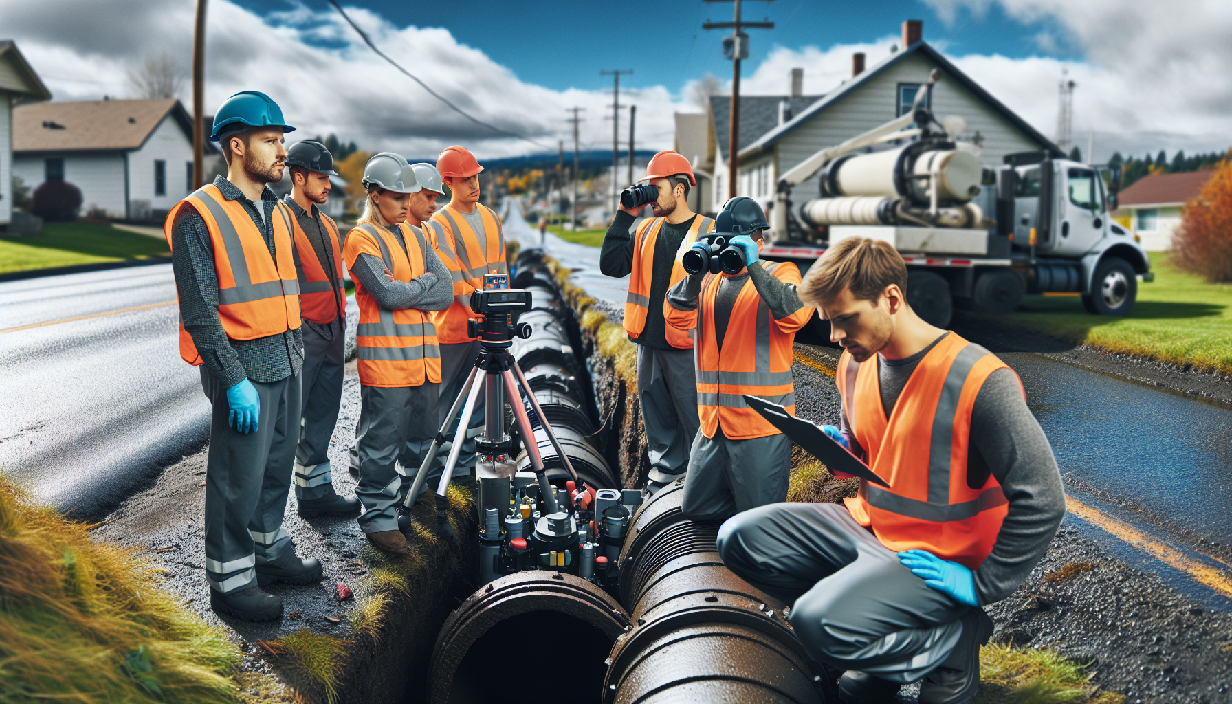 Expert sewer inspection services in Oakesdale