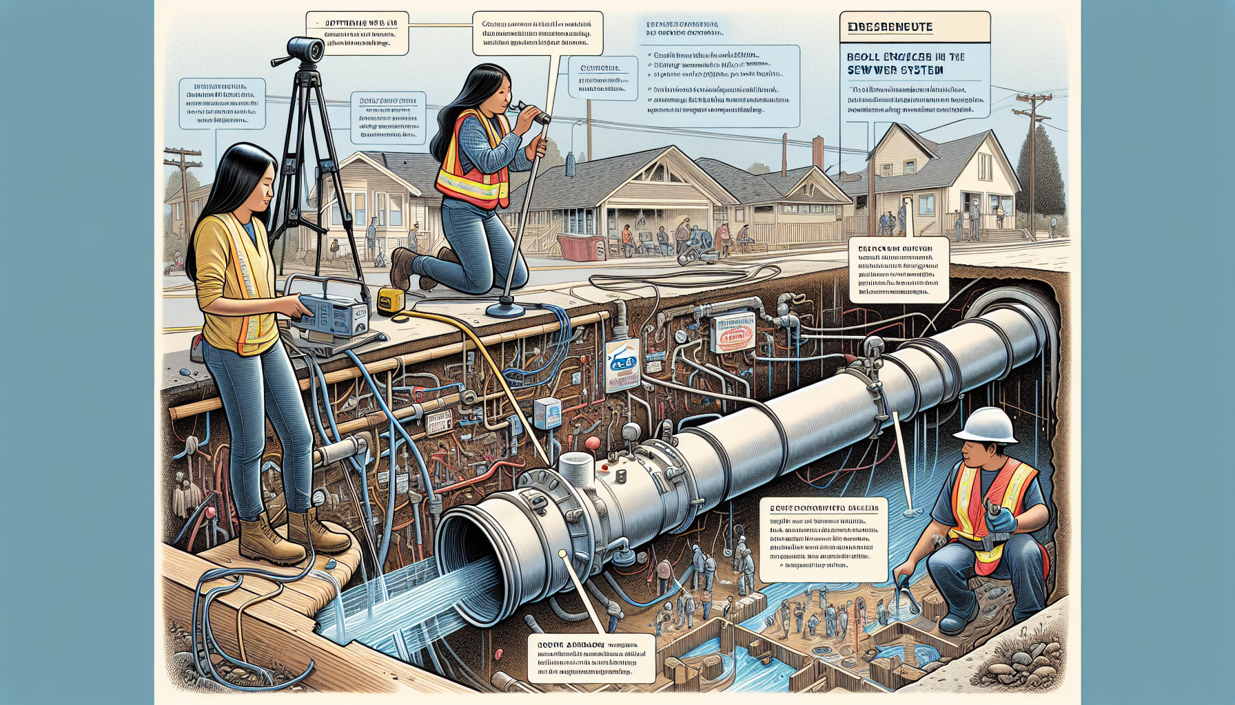 Ensuring Clean Waterways: A Look at Sewer Inspection in Rosalia, WA
