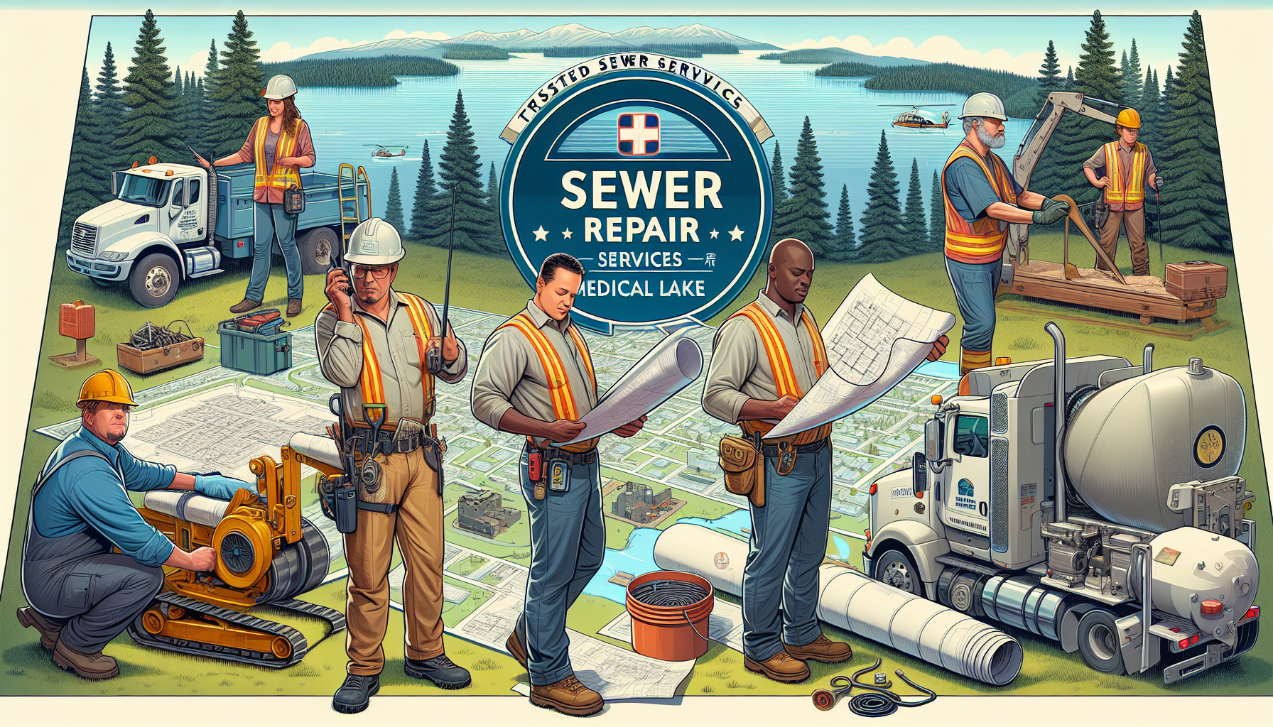 Discover reliable sewer repair services in Medical Lake. Expert solutions for all your sewage issues.