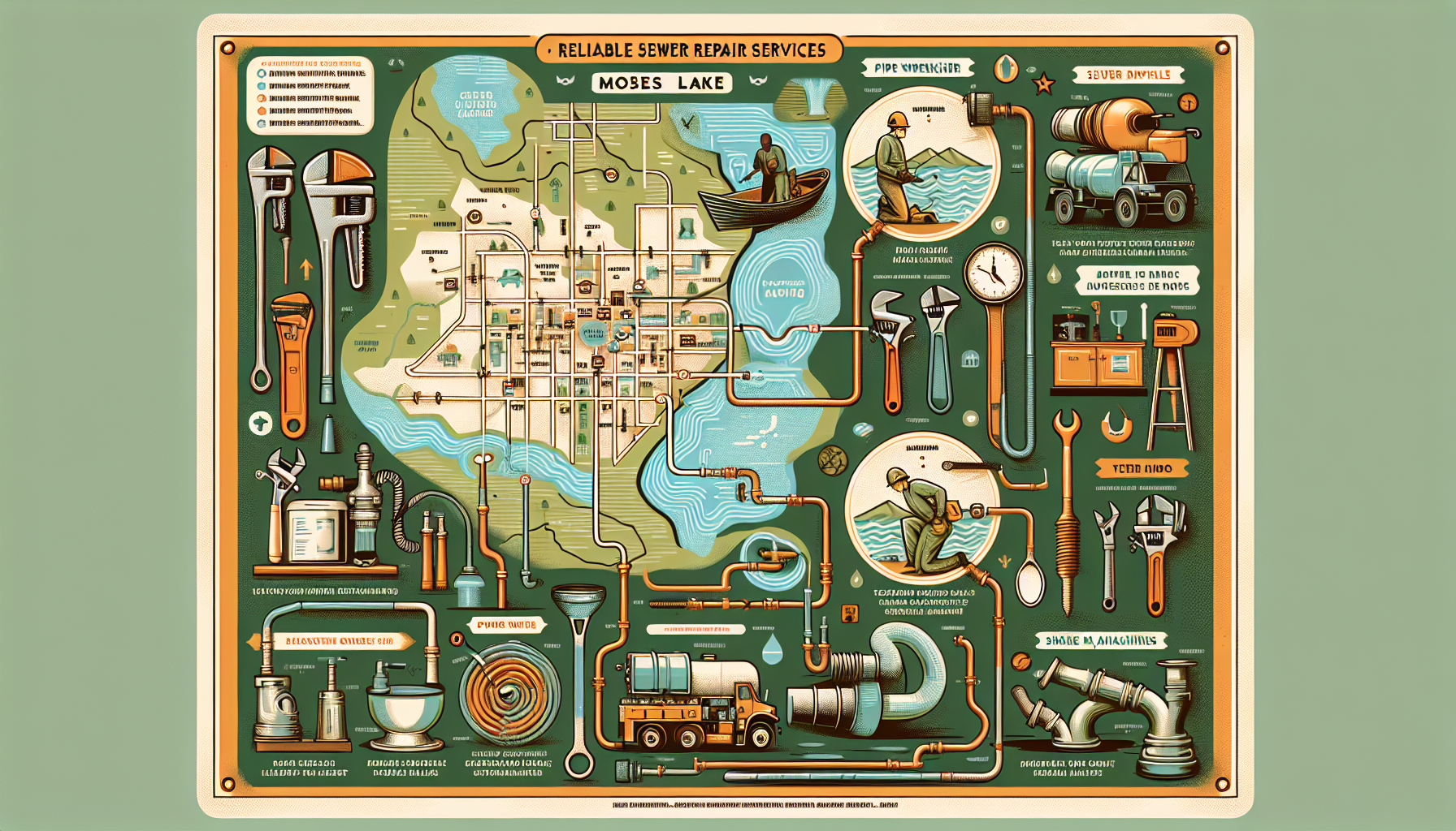 Find the best sewer repair services in Moses Lake! Get trusted