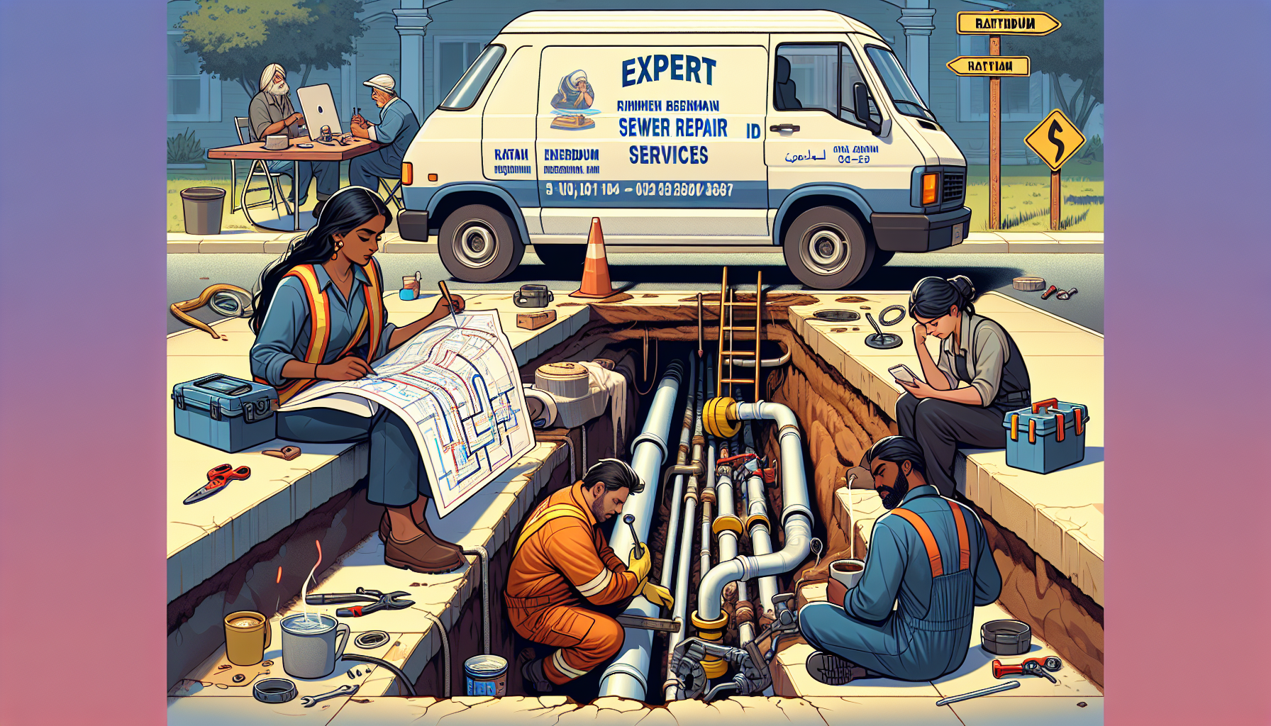 Professional sewer repair services in Rathdrum