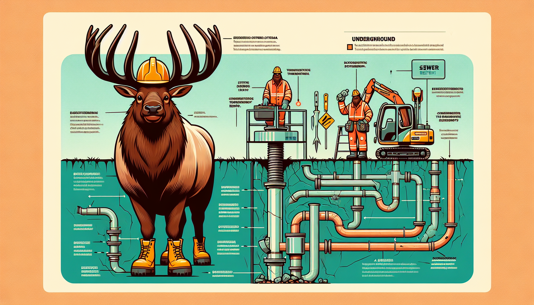 Explore trenchless sewer repair methods that save time & landscape with Elk's innovative underground solutions.