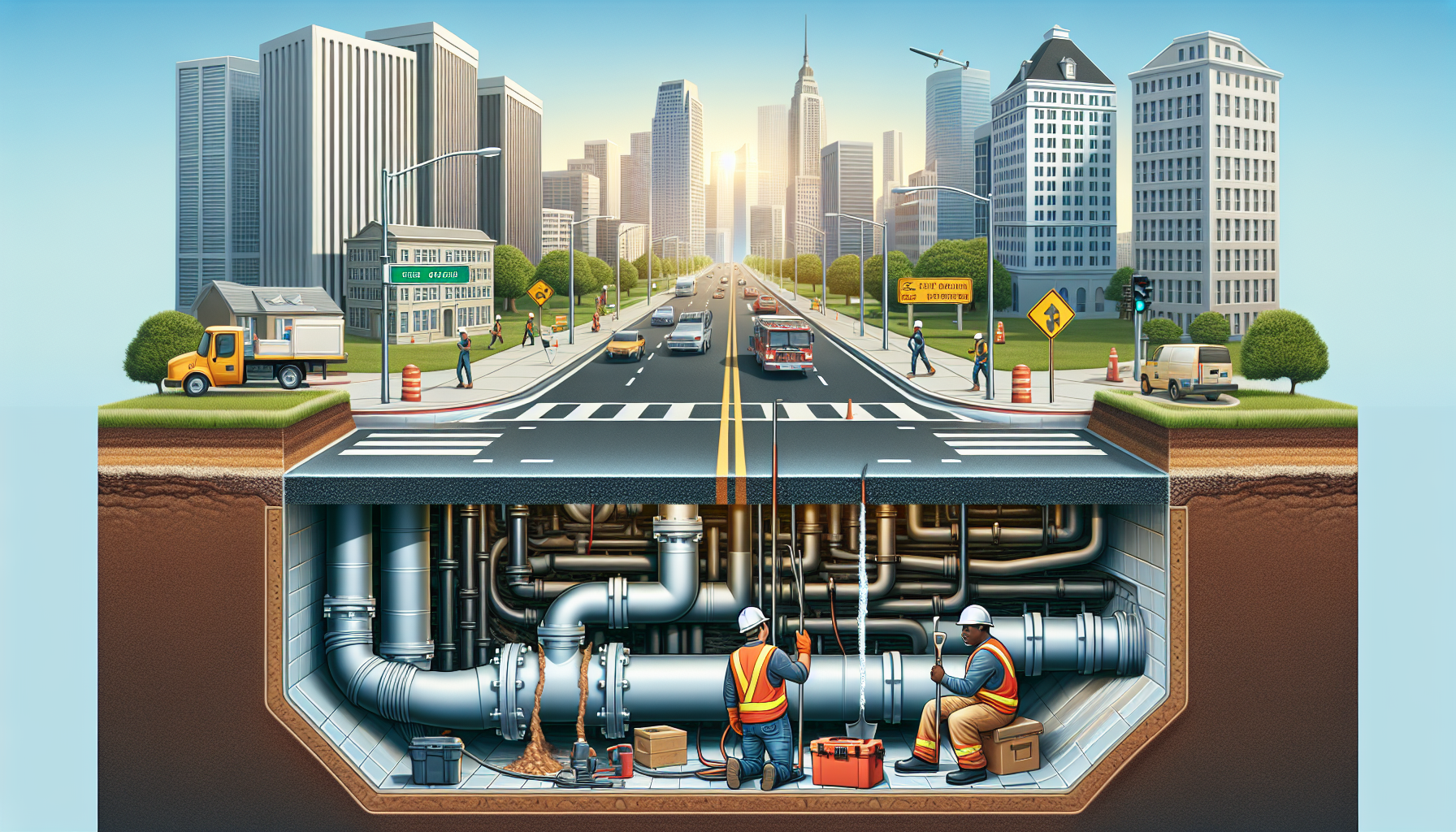 Explore top trenchless sewer repair techniques in Kellogg for efficient