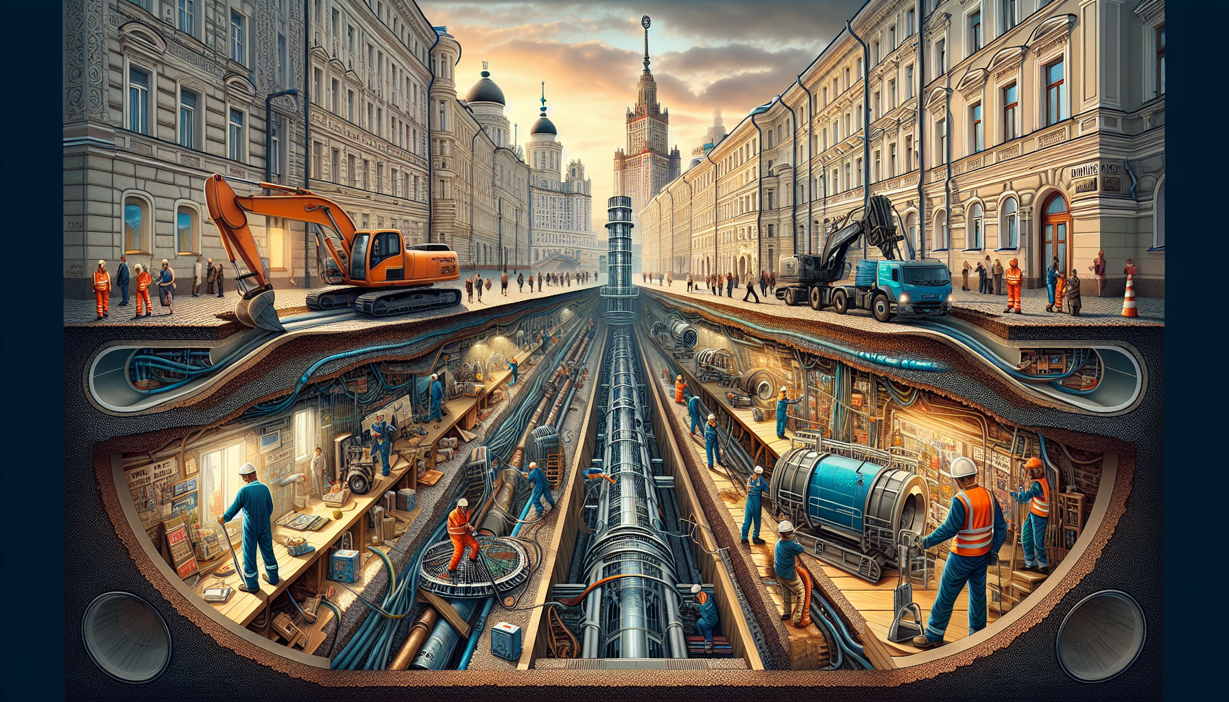 Trenchless Sewer Repair: Modernizing Moscow’s Underground Infrastructure